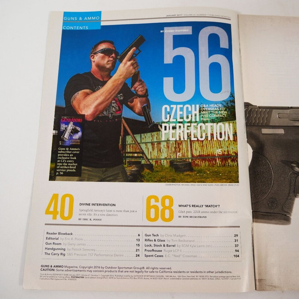 Guns & Ammo Magazine Lot of 9 from 2015-17 - Picture 11 of 16
